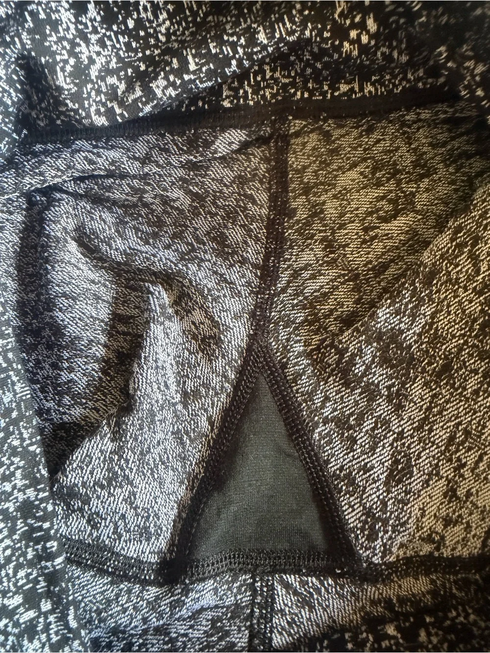 lululemon athletica Black & White Speckled Leggings